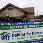 An early 1900s home sits in its new and permanent location for Pomona Valley Habitat for Humanity, at the corner of North 6th Avenue and East Washington Boulevard, in Upland on Thursday, Sep. 5, 2019. The home will be rehabilitated for a family of six. (Photo by Jennifer Cappuccio Maher, Inland Valley Daily Bulletin/SCNG)