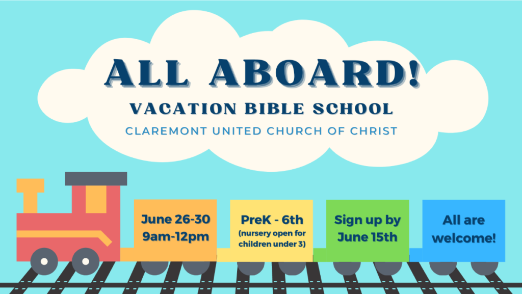 unnamed (11) All Aboard! VBS 2023 June 26-30, 9am-12pm PreK-6th Grafde Sign up by June 15!